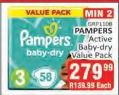 KitKat Cash and Carry Pampers Active Baby-Dry Value Pack offer