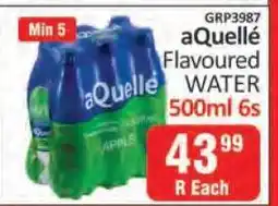 KitKat Cash and Carry aQuellé Flavoured WATER 500ml 6s offer