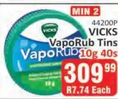 KitKat Cash and Carry VICKS VapoRub Tins offer