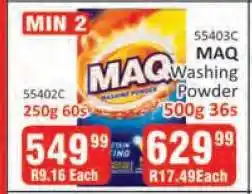KitKat Cash and Carry MAQ Washing Powder 250g 60s offer