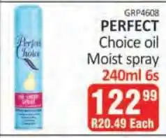 KitKat Cash and Carry PERFECT Choice oil Moist spray offer