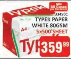 KitKat Cash and Carry Typek Paper White 80GSM offer