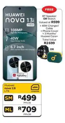 MTN Huawei nova 13i LTE offer