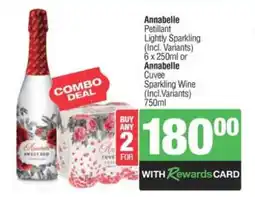 Spar Tops Annabelle Petillant & Cuvee offer
