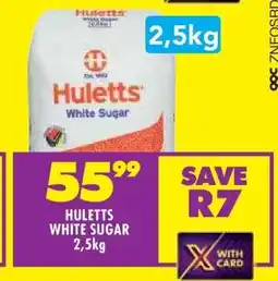 Shoprite Huletts White Sugar 2.5kg offer