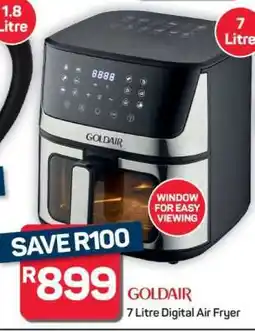 Pick n Pay Hypermarket Goldair 7 Litre Digital Air Fryer offer
