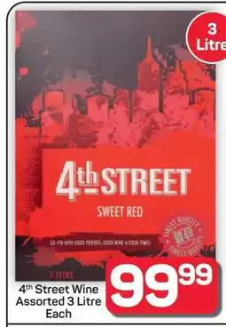Pick n Pay Hypermarket 4th Street Wine Assorted 3 Litre offer