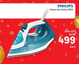 Makro PHILIPS Steam Iron Series 3000 offer