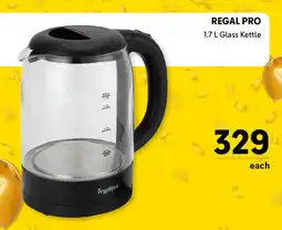 Makro Regal Pro Glass Kettle offer