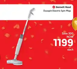 Makro Bennett Read Duospin Electric Spin Mop offer