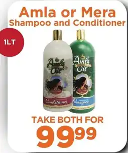 Check Star Amla or Mera Shampoo and Conditioner offer