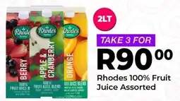 Take 'n Pay Rhodes 100% Fruit Juice Assorted offer