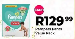 Take 'n Pay Pampers Pants Value Pack offer