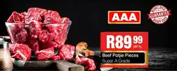 Take 'n Pay Beef Potjie Pieces Super A Grade offer