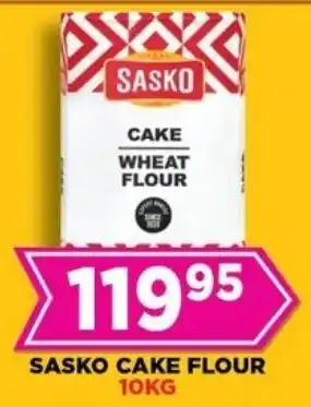 Goal Supermarket Sasko cake flour offer
