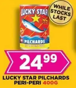 Goal Supermarket Lucky star pilchards peri-peri offer