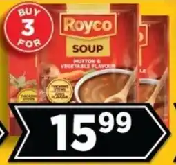 Goal Supermarket Royco soup assorted offer