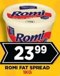 Goal Supermarket Romi fat spread offer