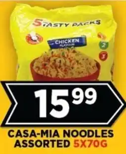 Goal Supermarket Casa-mia noodles assorted offer