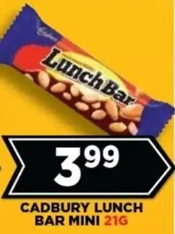 Goal Supermarket Cadbury lunch bar mini offer