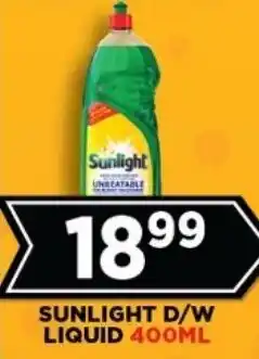 Goal Supermarket Sunlight d/w liquid offer