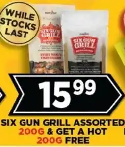 Goal Supermarket Six gun grill assorted offer