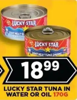 Goal Supermarket Lucky star tuna in water or oil offer