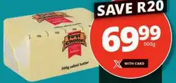 Checkers First Choice Traditional Style Salted Butter offer