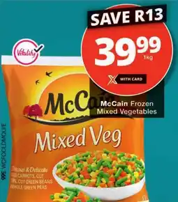 Checkers McCain Frozen Mixed Vegetables offer