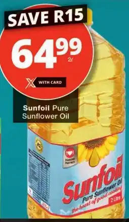 Checkers Sunfoil Pure Sunflower Oil offer