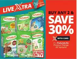 Checkers FutureLife Product Range offer