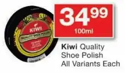 Checkers Kiwi Quality Shoe Polish offer