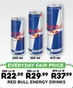 Fresh Stop Red Bull Energy Drinks-250ml offer