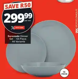 Checkers Serenade Dinner Set offer