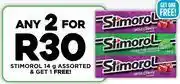 Fresh Stop Stimorol 14g Assorted-For Any 2 offer