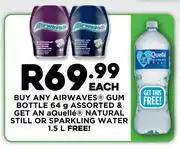 Fresh Stop Airwaves Gum Bottle Assorted-64g Each offer