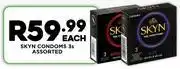 Fresh Stop SKYN Condoms Assorted-3's Pack Each offer