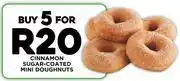 Fresh Stop Cinnamon Sugar-Coated Mini Doughnuts-For 5 offer