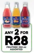 Fresh Stop Fruitree Assorted-For Any 2 x 350ml offer