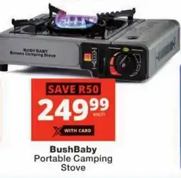 Checkers BushBaby Portable Camping Stove offer