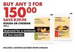 Woolworths Gouda or cheddar offer
