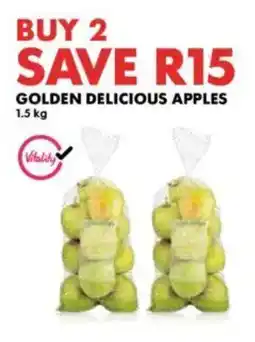 Woolworths Golden delicious apples offer