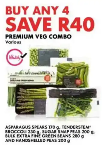 Woolworths Premium veg combo offer