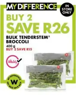 Woolworths Bulk tenderstem broccoli offer