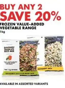 Woolworths Frozen value-added vegetable range offer