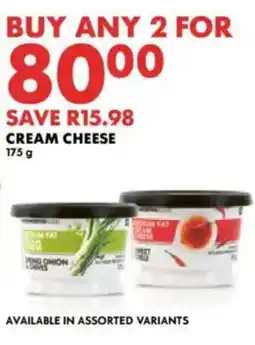 Woolworths Cream cheese offer