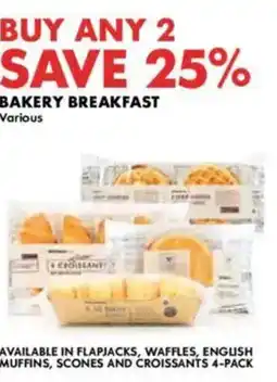 Woolworths Bakery breakfast offer