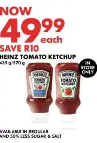 Woolworths Heinz tomato ketchup offer