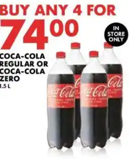 Woolworths Coca-cola regular or coca-cola zero offer