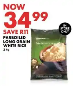 Woolworths Parboiled long grain white rice offer
